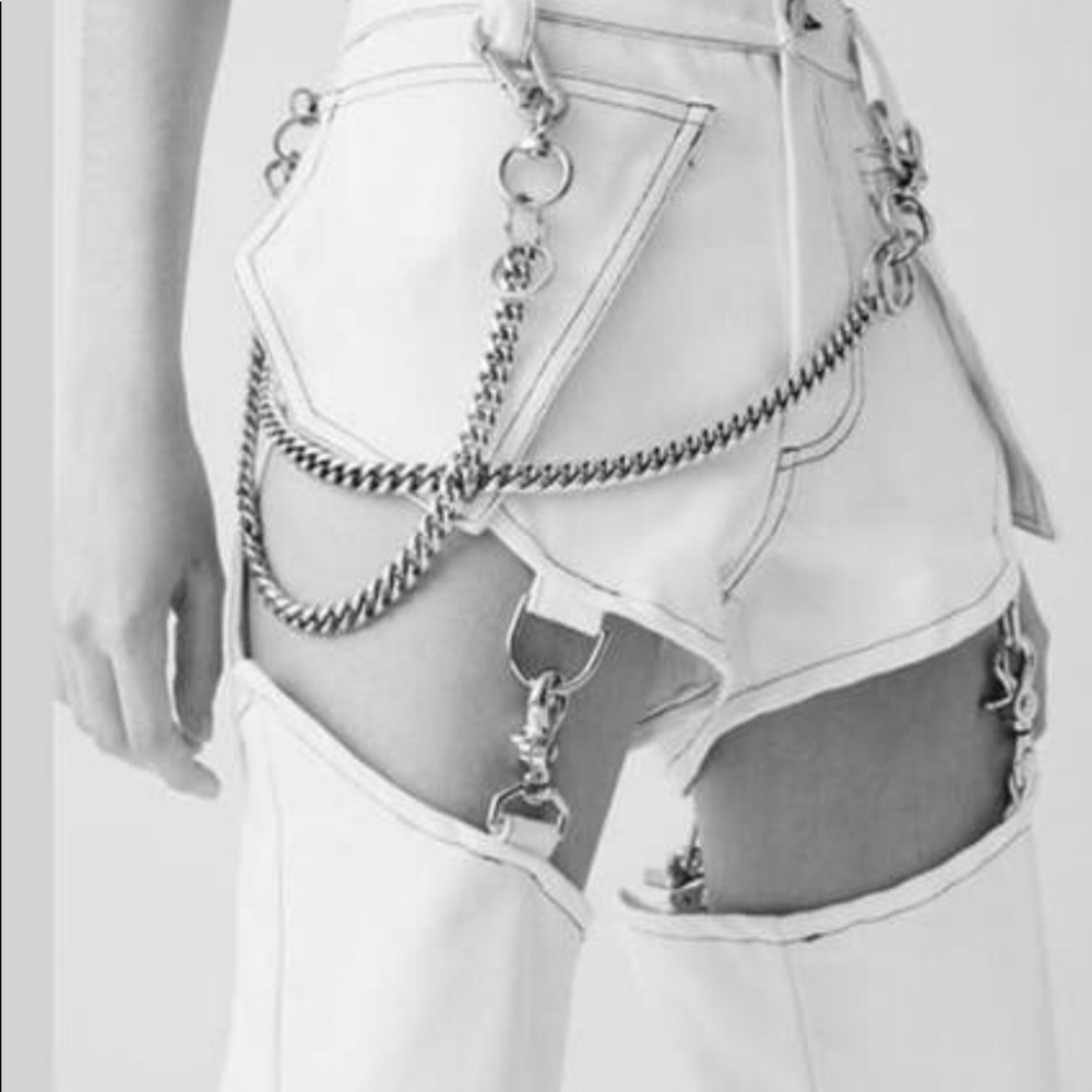 white Pants
